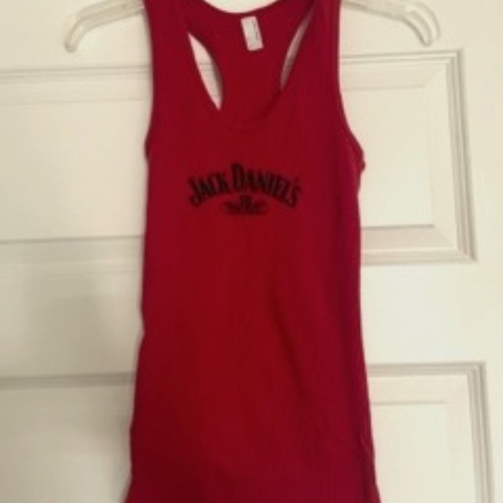 Jack Daniels Red Racer Back Tank